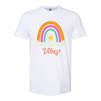 2Nd Grade Vibes 1St Day Of School Second Grade Team Gift Softstyle CVC T-Shirt