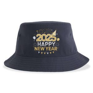 2025 Happy New Year Celebration Party Lover Family Matching Sustainable Bucket Hat