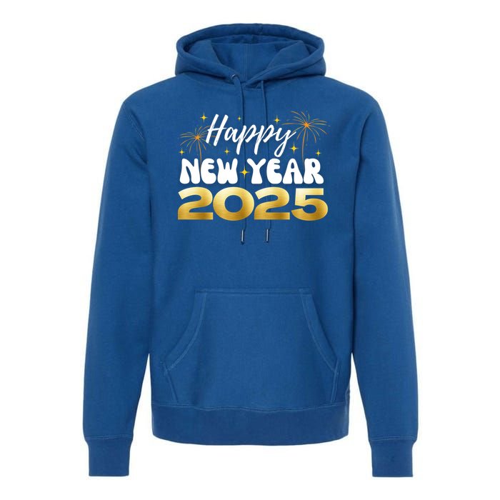 2025 Happy New Year Family Reunion Party New Year’S Eve Gift Premium Hoodie