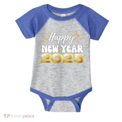 2025 Happy New Year Family Reunion Party New Year’S Eve Gift Infant Baby Jersey Bodysuit