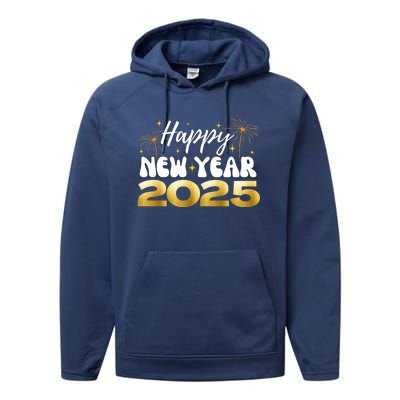 2025 Happy New Year Family Reunion Party New Year’S Eve Gift Performance Fleece Hoodie