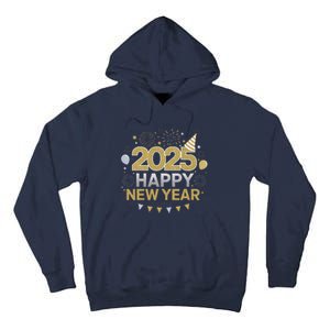 2025 Happy New Year Celebration Party Lover Family Matching Tall Hoodie