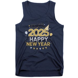 2025 Happy New Year Celebration Party Lover Family Matching Tank Top