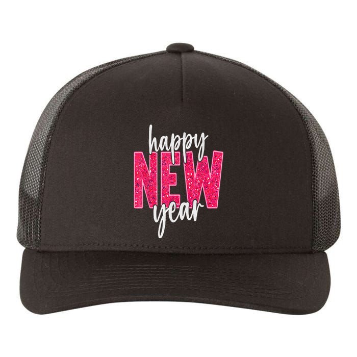 2025 Happy New Year Celebration 2025 Party Family Matching Yupoong Adult 5-Panel Trucker Hat