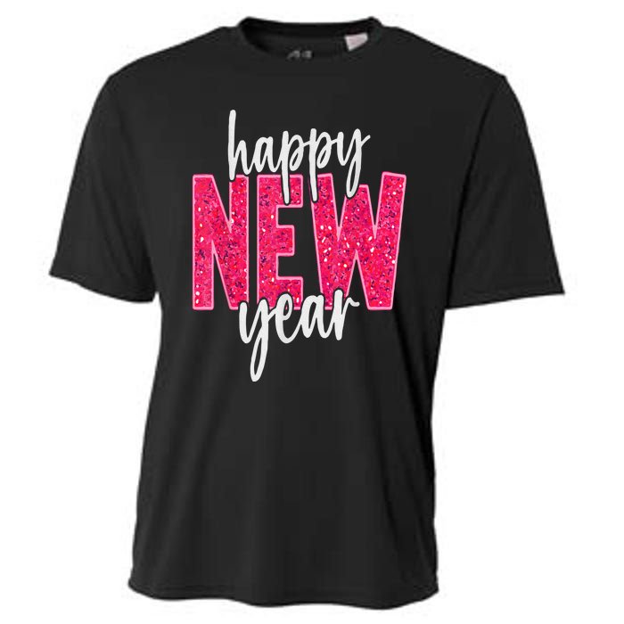 2025 Happy New Year Celebration 2025 Party Family Matching Cooling Performance Crew T-Shirt