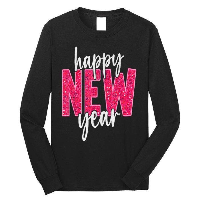 2025 Happy New Year Celebration 2025 Party Family Matching Long Sleeve Shirt