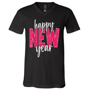 2025 Happy New Year Celebration 2025 Party Family Matching V-Neck T-Shirt