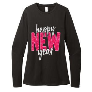 2025 Happy New Year Celebration 2025 Party Family Matching Womens CVC Long Sleeve Shirt