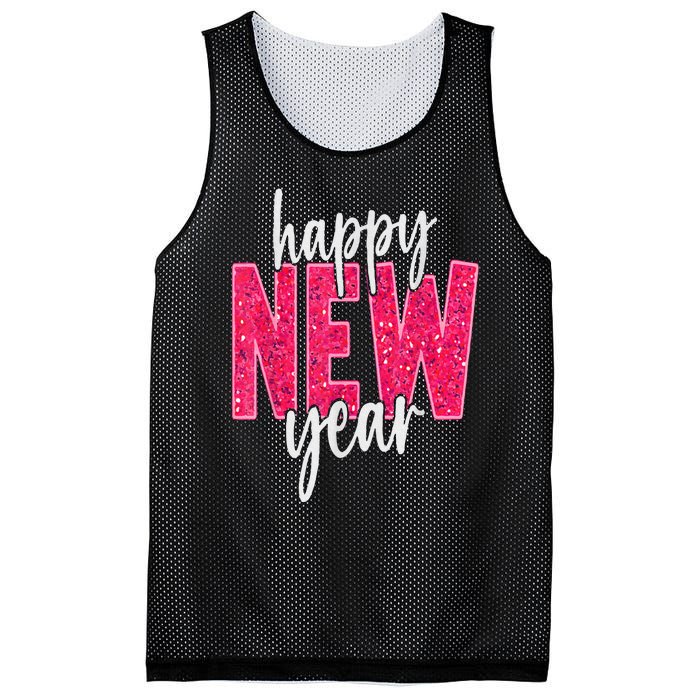 2025 Happy New Year Celebration 2025 Party Family Matching Mesh Reversible Basketball Jersey Tank