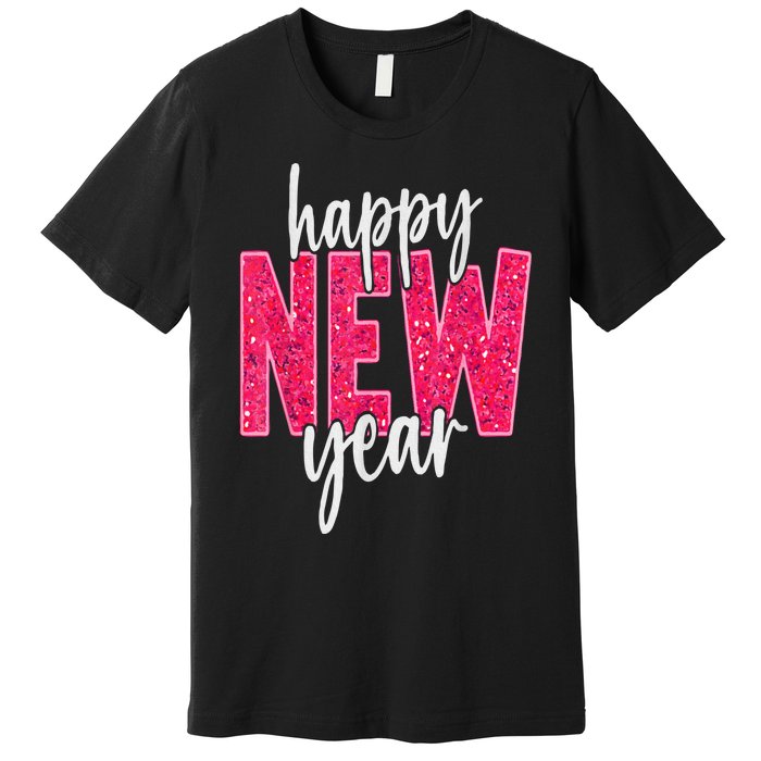 2025 Happy New Year Celebration 2025 Party Family Matching Premium T-Shirt