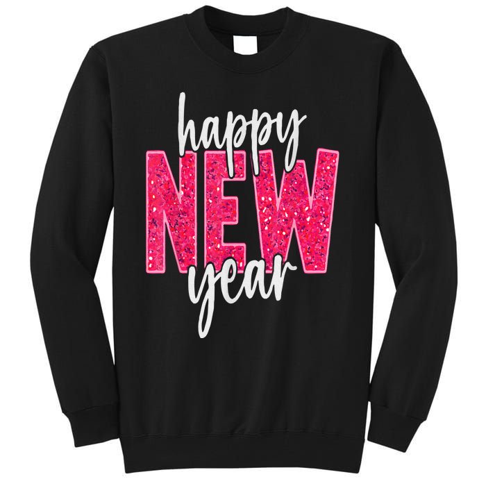 2025 Happy New Year Celebration 2025 Party Family Matching Tall Sweatshirt