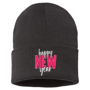 2025 Happy New Year Celebration 2025 Party Family Matching Sustainable Knit Beanie