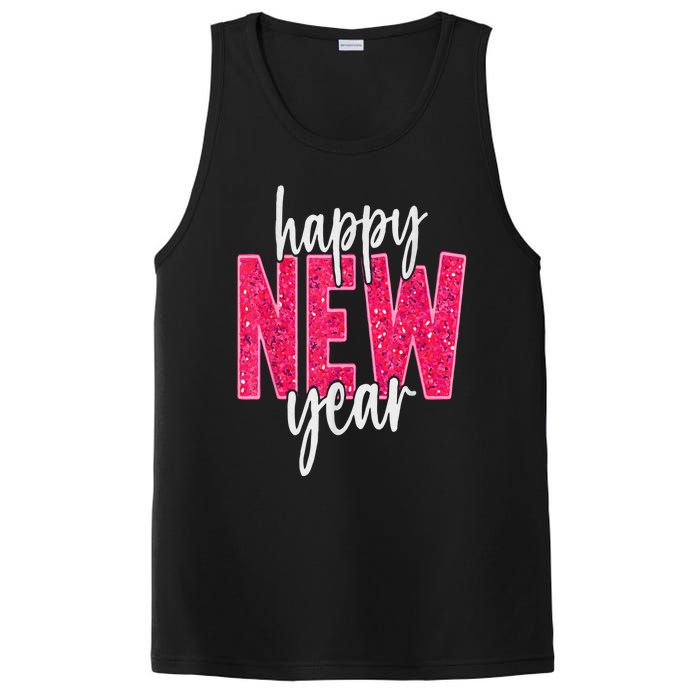 2025 Happy New Year Celebration 2025 Party Family Matching PosiCharge Competitor Tank