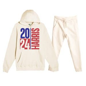 2024 Harris President Kamala Harris 2024  Madam President Kamala Harris  I Am Premium Hooded Sweatsuit Set