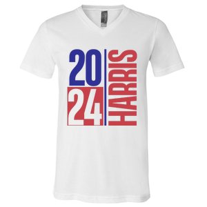 2024 Harris President Kamala Harris 2024  Madam President Kamala Harris  I Am V-Neck T-Shirt