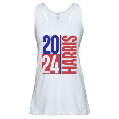 2024 Harris President Kamala Harris 2024  Madam President Kamala Harris  I Am Ladies Essential Flowy Tank