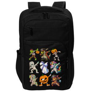 2024 Halloween Squad Dabbing Halloween Funny Gift Impact Tech Backpack