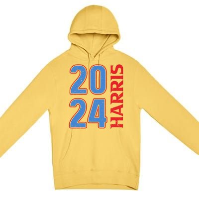 2024 Harris Support Graphics Premium Pullover Hoodie