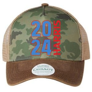 2024 Harris Support Graphics Legacy Tie Dye Trucker Hat