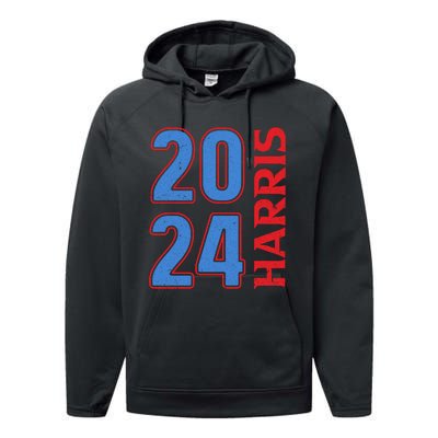 2024 Harris Support Graphics Performance Fleece Hoodie