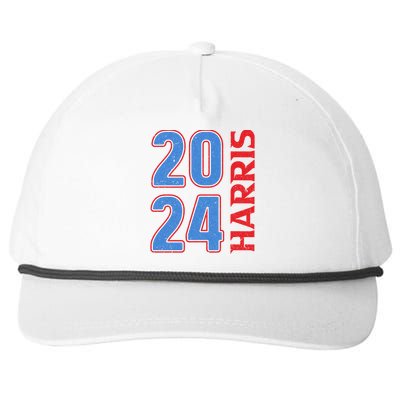 2024 Harris Support Graphics Snapback Five-Panel Rope Hat