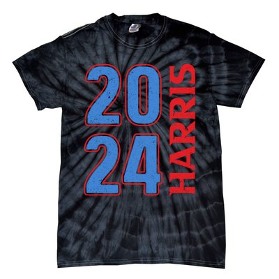 2024 Harris Support Graphics Tie-Dye T-Shirt