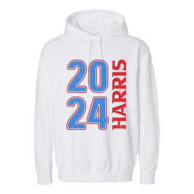 2024 Harris Support Graphics Garment-Dyed Fleece Hoodie