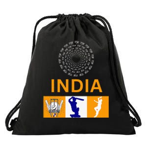 2024 India Cricket Jersey India Cricket In Usa Drawstring Bag