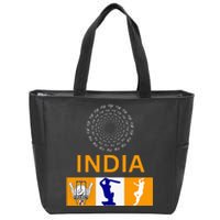 2024 India Cricket Jersey India Cricket In Usa Zip Tote Bag