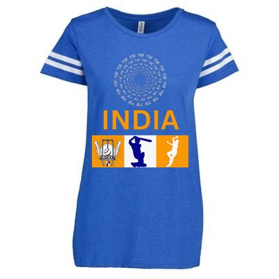 2024 India Cricket Jersey India Cricket In Usa Enza Ladies Jersey Football T-Shirt