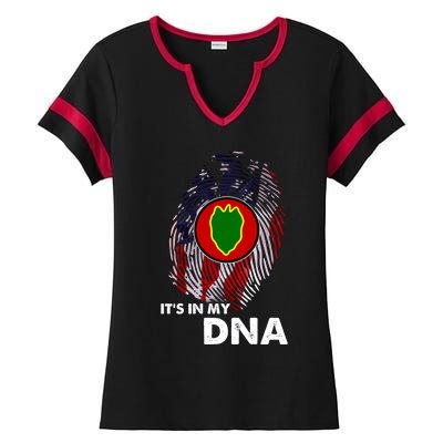 24th Infantry Division Veteran Day Soldier Military Xmas Gift Ladies Halftime Notch Neck Tee