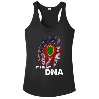 24th Infantry Division Veteran Day Soldier Military Xmas Gift Ladies PosiCharge Competitor Racerback Tank