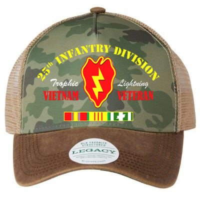 25th Infantry Division Vietnam Veteran Tropic Lightning Legacy Tie Dye Trucker Hat