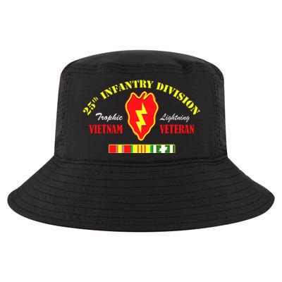 25th Infantry Division Vietnam Veteran Tropic Lightning Cool Comfort Performance Bucket Hat