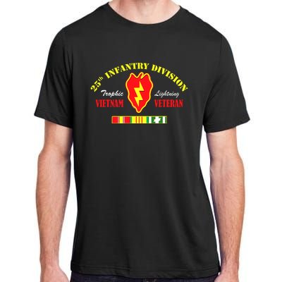 25th Infantry Division Vietnam Veteran Tropic Lightning Adult ChromaSoft Performance T-Shirt