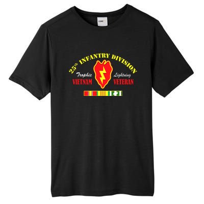 25th Infantry Division Vietnam Veteran Tropic Lightning Tall Fusion ChromaSoft Performance T-Shirt