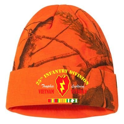 25th Infantry Division Vietnam Veteran Tropic Lightning Kati Licensed 12" Camo Beanie