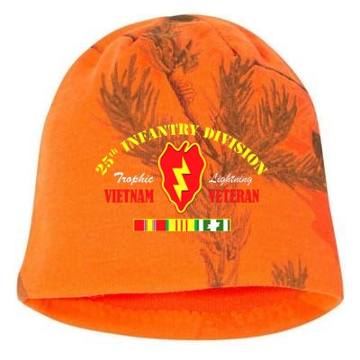 25th Infantry Division Vietnam Veteran Tropic Lightning Kati - Camo Knit Beanie