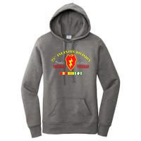 25th Infantry Division Vietnam Veteran Tropic Lightning Women's Pullover Hoodie