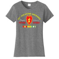 25th Infantry Division Vietnam Veteran Tropic Lightning Women's T-Shirt