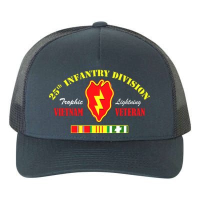 25th Infantry Division Vietnam Veteran Tropic Lightning Yupoong Adult 5-Panel Trucker Hat