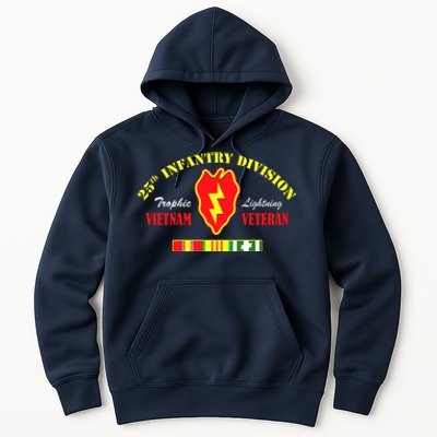 25th Infantry Division Vietnam Veteran Tropic Lightning Hoodie