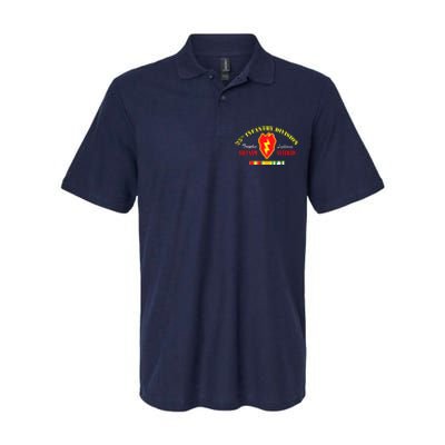 25th Infantry Division Vietnam Veteran Tropic Lightning Softstyle Adult Sport Polo