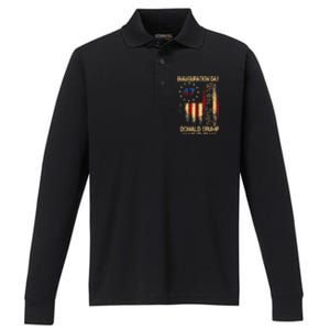 2025 Inauguration Day We The People President Trump 47 Performance Long Sleeve Polo