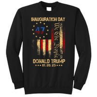 2025 Inauguration Day We The People President Trump 47 Sweatshirt