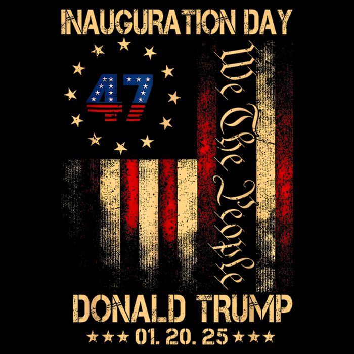2025 Inauguration Day We The People President Trump 47 Sweatshirt