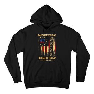 2025 Inauguration Day We The People President Trump 47 Tall Hoodie