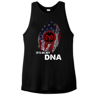 27th Infantry Division Veteran Day Soldier Military Xmas Gift Ladies PosiCharge Tri-Blend Wicking Tank