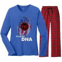 27th Infantry Division Veteran Day Soldier Military Xmas Gift Women's Long Sleeve Flannel Pajama Set 