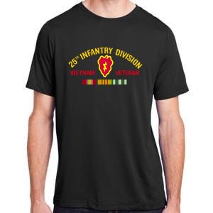 25th Infantry Division Vietnam War Veteran Adult ChromaSoft Performance T-Shirt